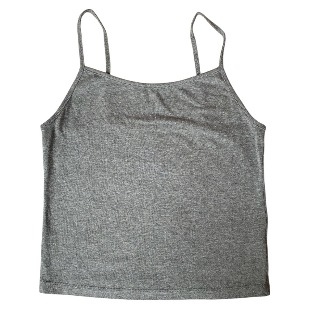 Wild Fable Heather Gray Crop Camisole Top